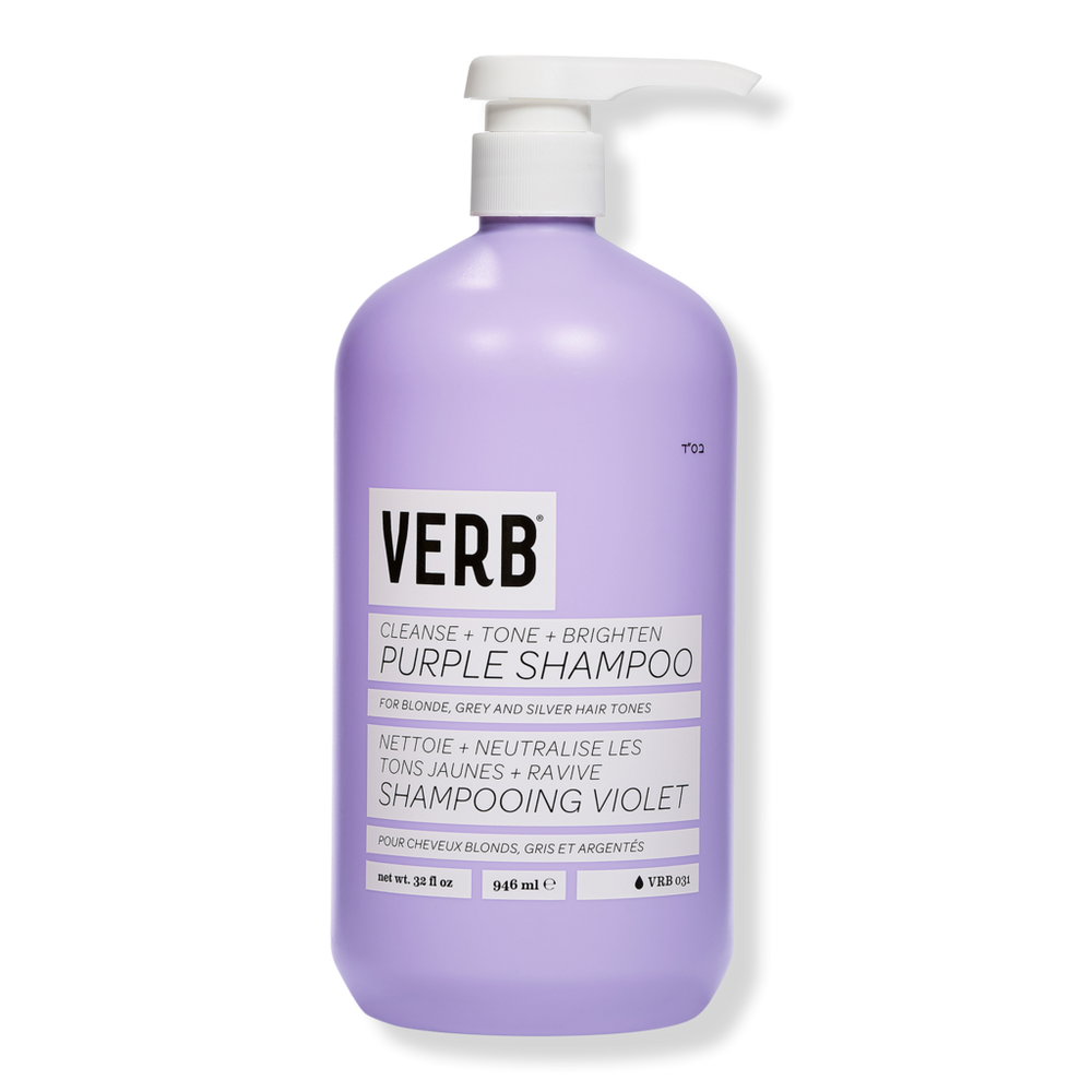 Verb Brightening Purple Shampoo For Blonde Hair - 32.0 oz