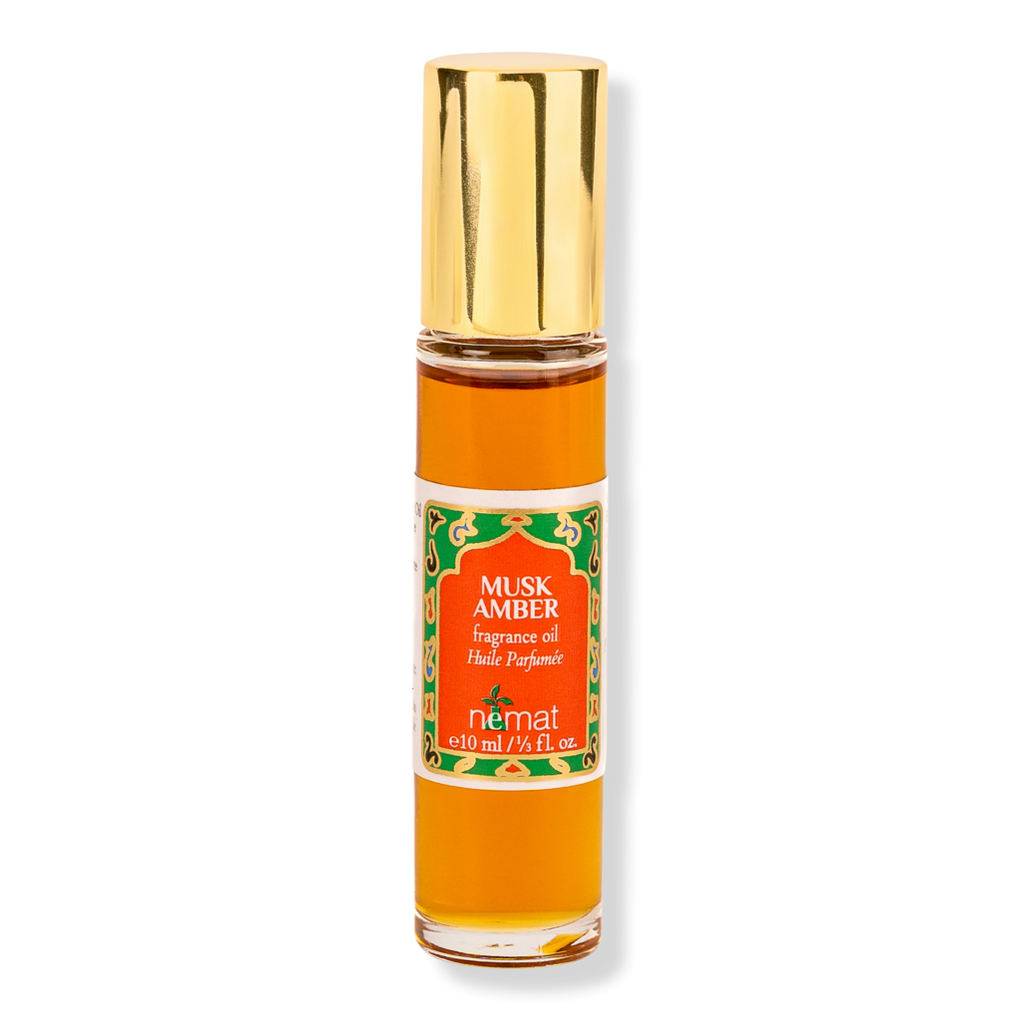  Amber Perfume Oil Roll-On - Alcohol Free Perfumes for Women  and Men by Nemat Fragrances, 10 ml / 0.33 fl Oz, Package may vary : Nemat Amber  Oil : Beauty & Personal Care