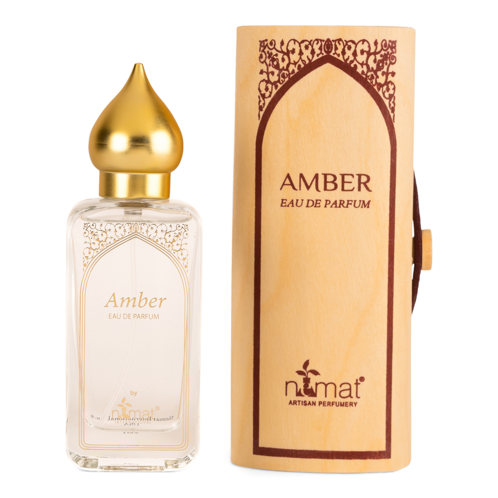 The newest addition to my collection: Amber EDP by Nemat. I have three of  the fragrance oils and wear them nearly every day, despite the fact that  they can be inconsistent. This