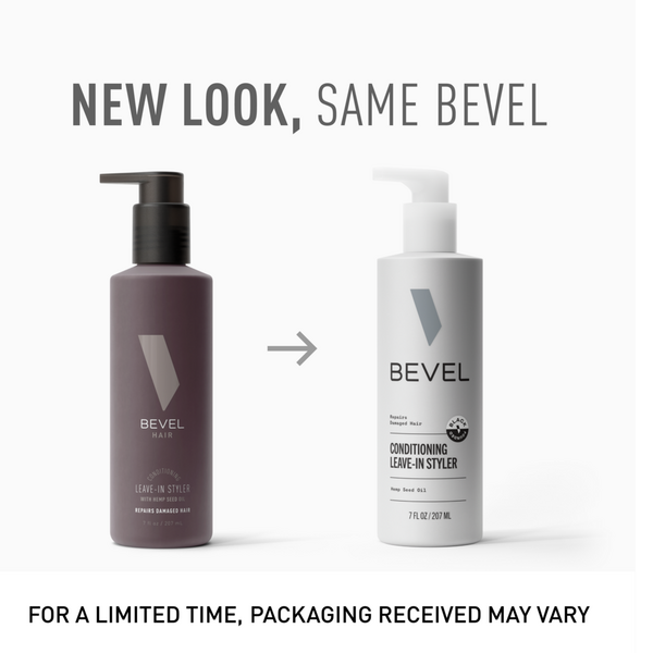 BEVEL Conditioning Leave-in-Styler with Hemp Seed Oil #3