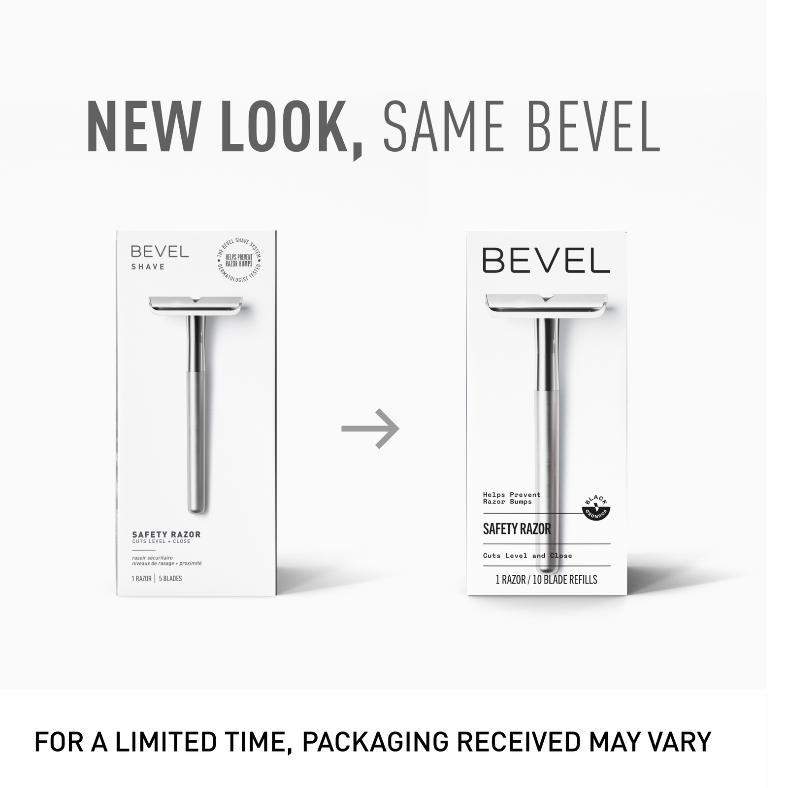 Bevel Shave System Safety Razor