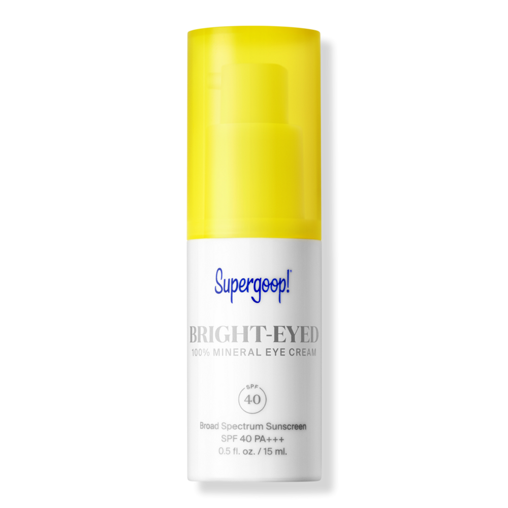 Supergoop Bright-eyed 100% Mineral Eye Cream Spf 40