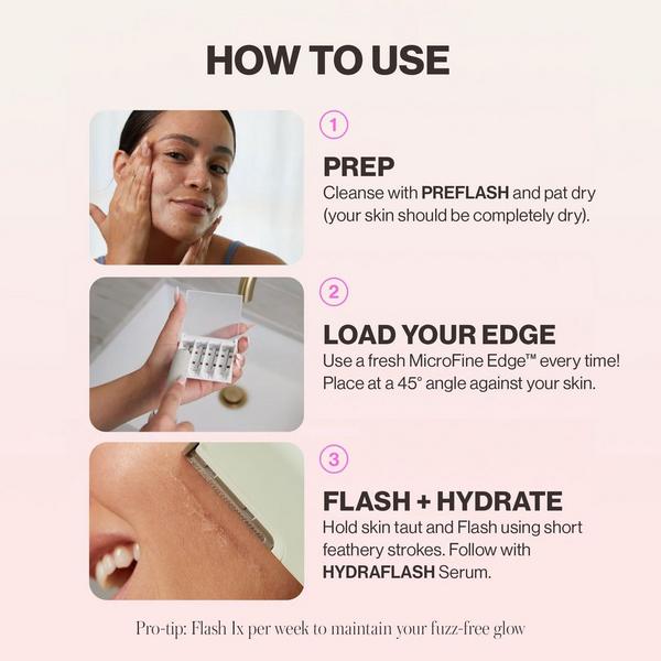 DERMAFLASH LUXE+ Advanced Sonic Dermaplaning + Peach Fuzz Removal #6