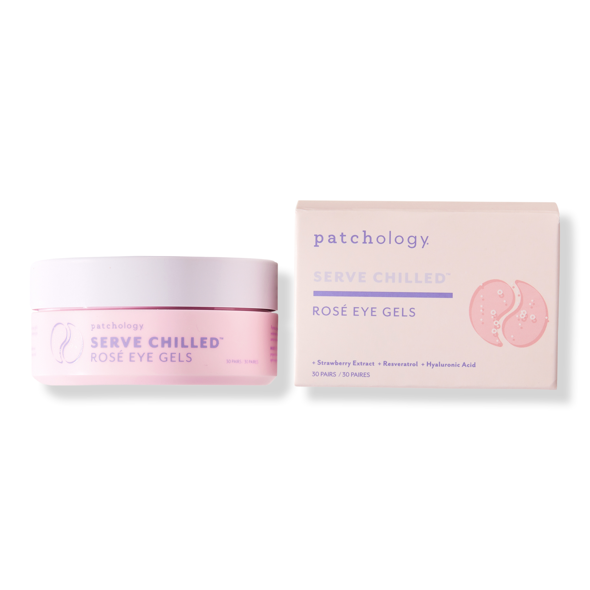 Patchology Serve Chilled Rosé Hydrating Eye Gels #1