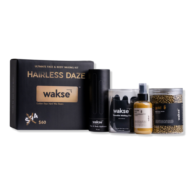 Wakse - Golden Rays Ultimate Face & Body Waxing Kit | Ulta Beauty