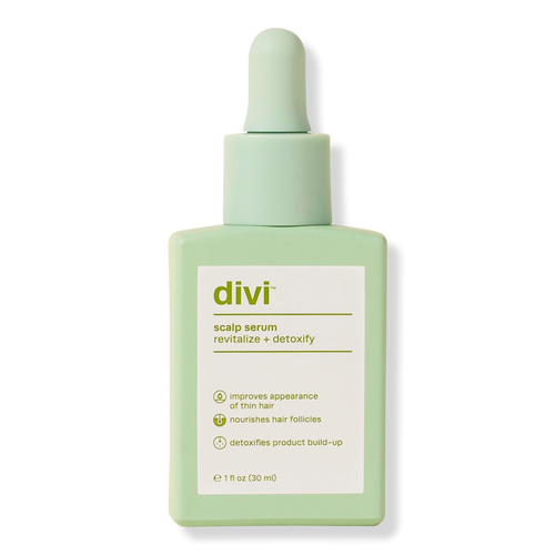 divi Scalp Serum, Revitalize and Detoxify, Aids against hair-thinning,  nourishes hair follicles, detoxifies product build-up (30 ml) 