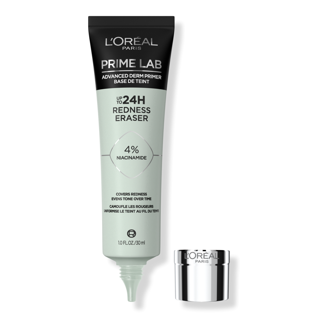 Klimatiske bjerge Også Solformørkelse Prime Lab Up to 24H Redness Eraser - L'Oréal | Ulta Beauty