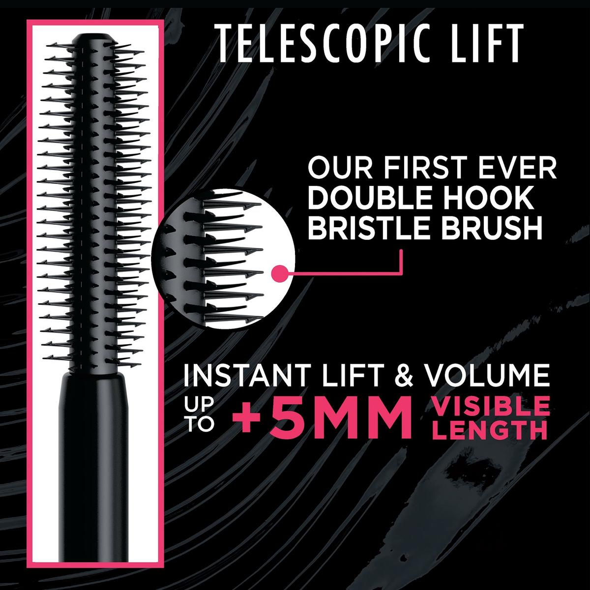 Telescopic Lift Washable Mascara