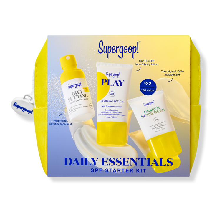 Daily Essentials SPF Starter Kit Supergoop! Ulta Beauty