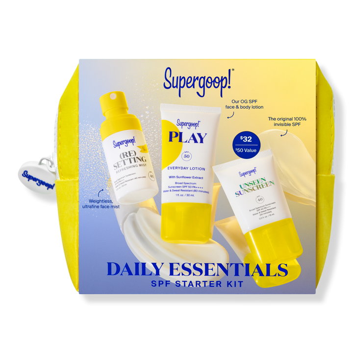 Supergoop! Daily Essentials SPF Starter Kit #1