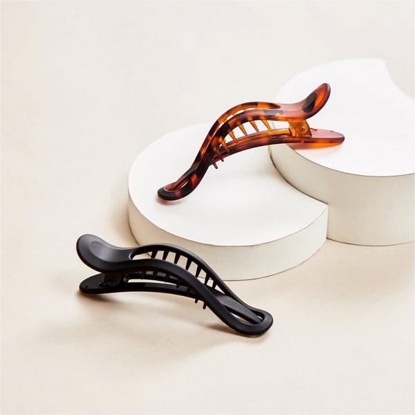 Kitsch Flat Lay Curved Claw Clips #4