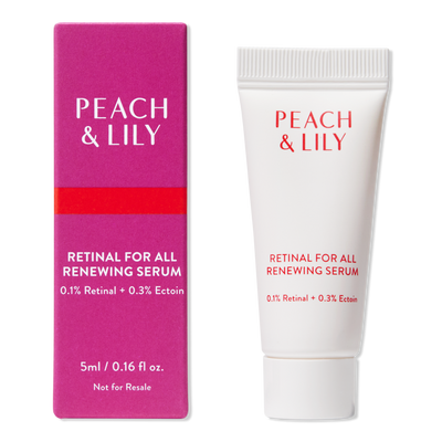 PEACH & LILY Free Retinal For All Renewing Serum deluxe sample with brand purchase.