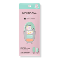 Daisy Morning Glaze Semi-Cured Gel Art