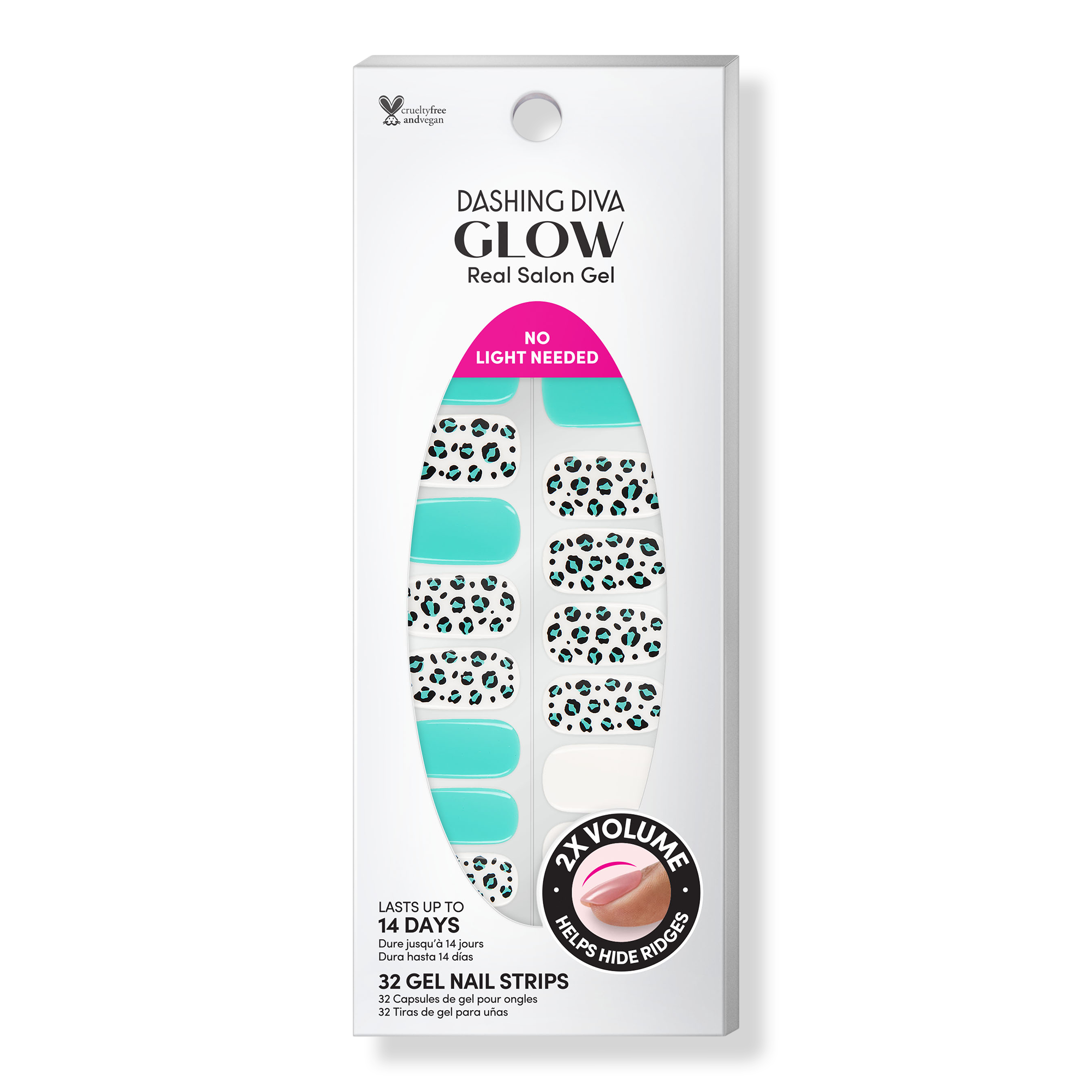 Dashing Diva Cats Meow Real Salon Gel Glow Art #1