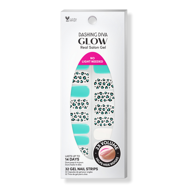 Dashing Diva Cats Meow Real Salon Gel Glow Art #1