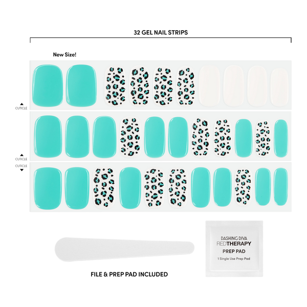 Dashing Diva Cats Meow Real Salon Gel Glow Art #2