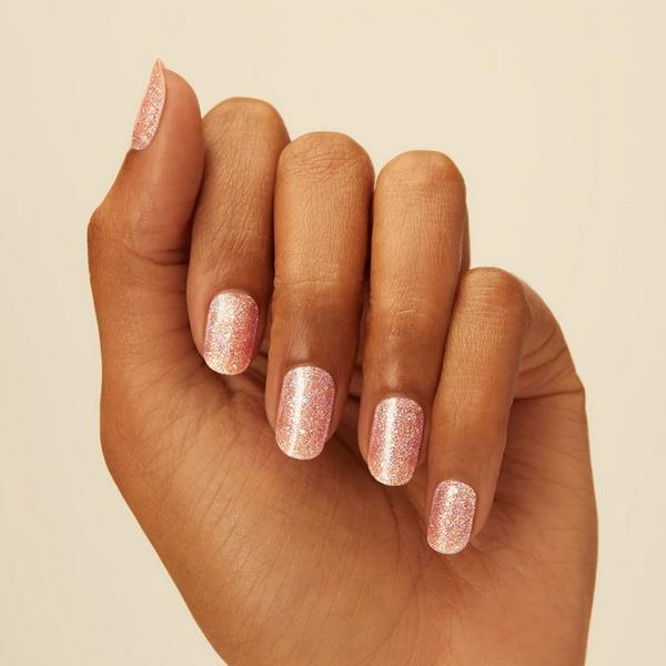 Dashing Diva Gems & Roses Real Salon Gel Glow Art #3