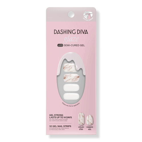 Dashing Diva Glacier Lilly Glaze SemiCured Gel Art Ulta Beauty