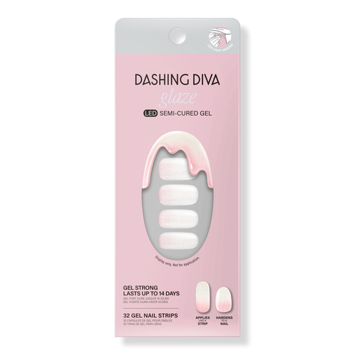 Dashing Diva Mini LED Lamp Made for Glaze Semi-Cured Gel White