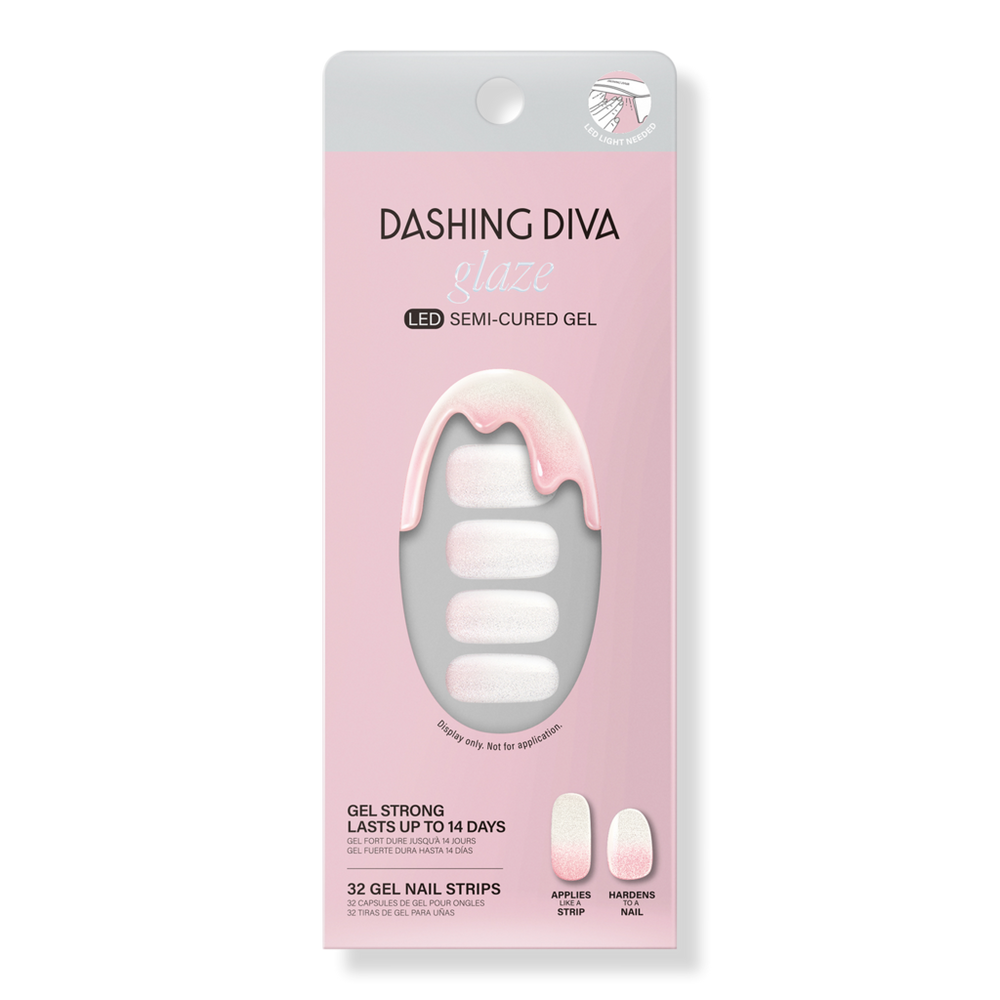 Dashing Diva In The Buff Glaze Semi-cured Gel Art