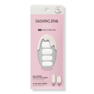 Dashing Diva Swiss Alps Glaze Semi-Cured Gel Art