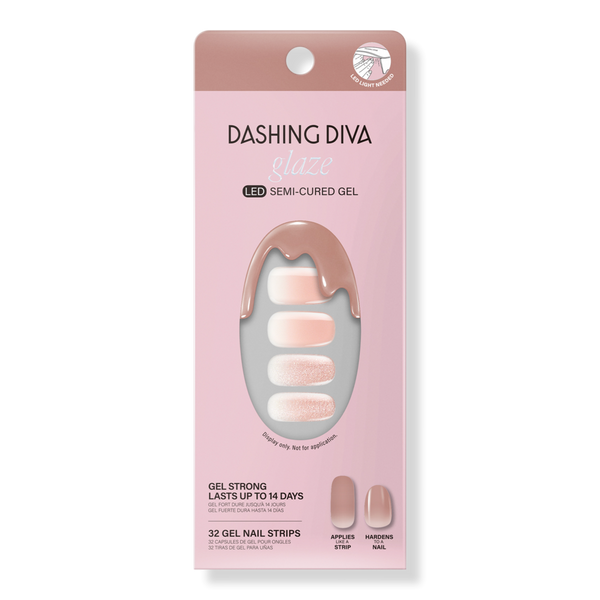 Dashing Diva Glaze Semi-Cured Gel Starter Kit Mini LED Lamp