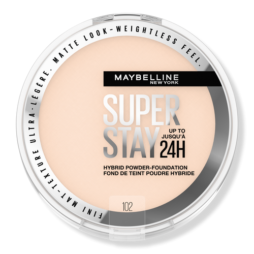 Maybelline - 102 Super Stay Up to 24HR Hybrid Powder-Foundation
