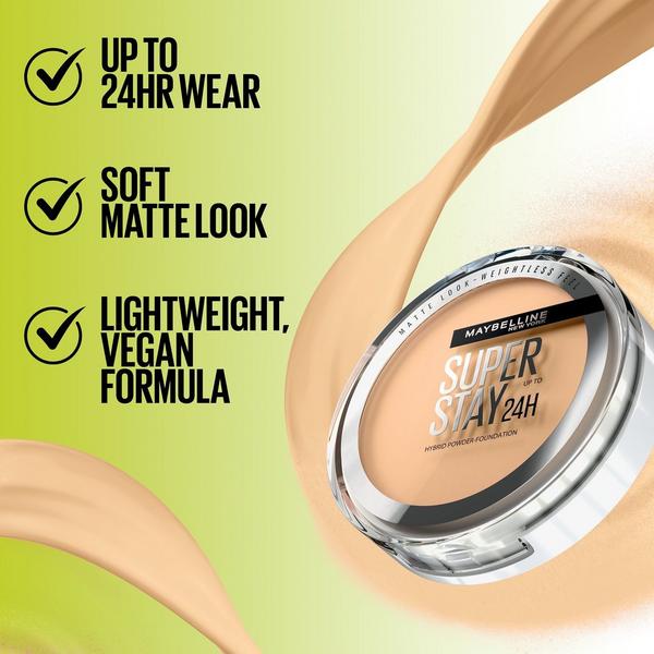 Maybelline Super Stay Up to 24HR Hybrid Powder-Foundation #5