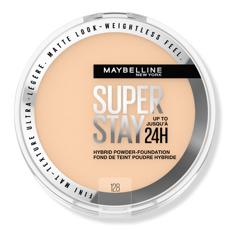 パウダリーファンデーション ２４９、下地１１９、サンプロテクトエッセンスＣ Maybelline - 128 Super Stay Up to 24HR Hybrid Powder-Foundation