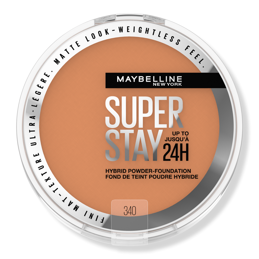 Maybelline Super Stay Up To 24hr Hybrid Powder-foundation - 340 In Red