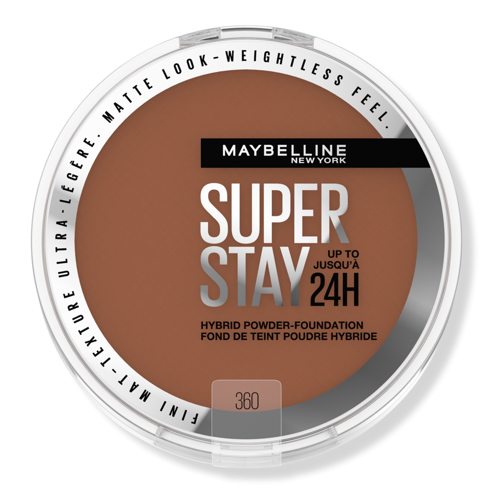 Maybelline Super Stay Up To 24hr Hybrid Powder-foundation - 360 In Red