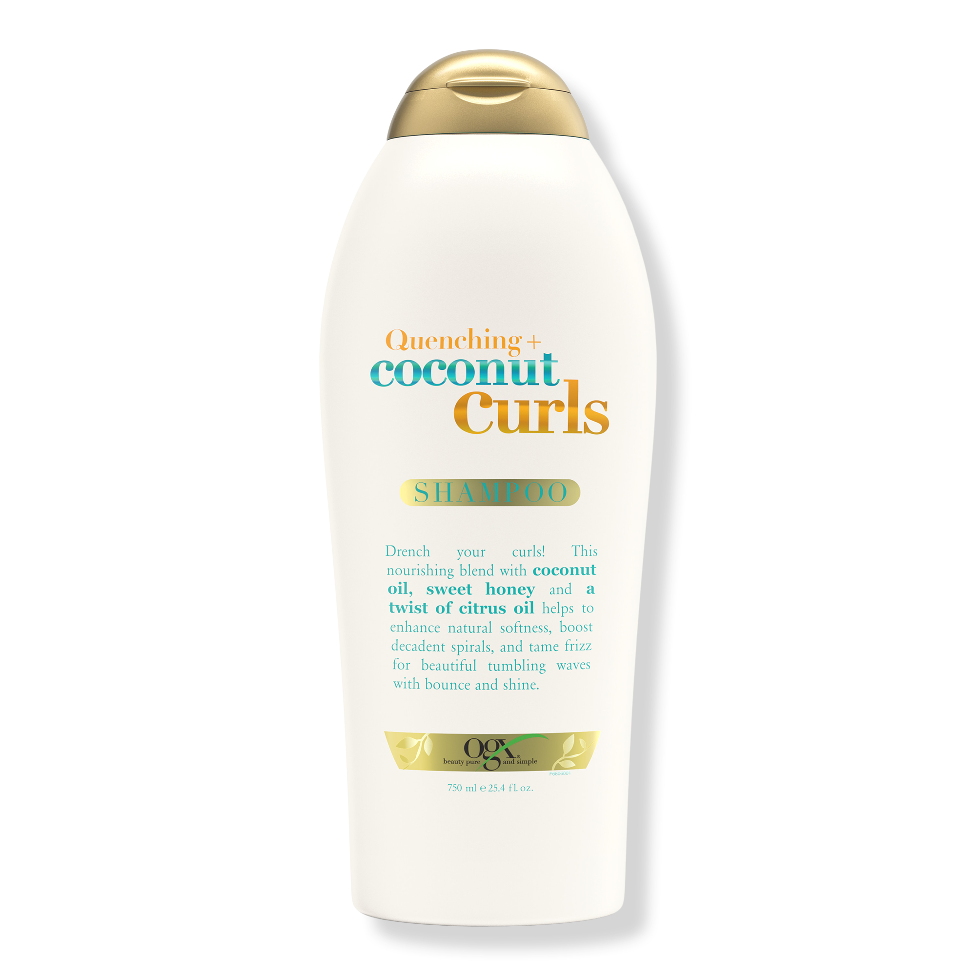 OGX 25.4 oz Quenching + Coconut Curls CurlDefining Shampoo Ulta Beauty