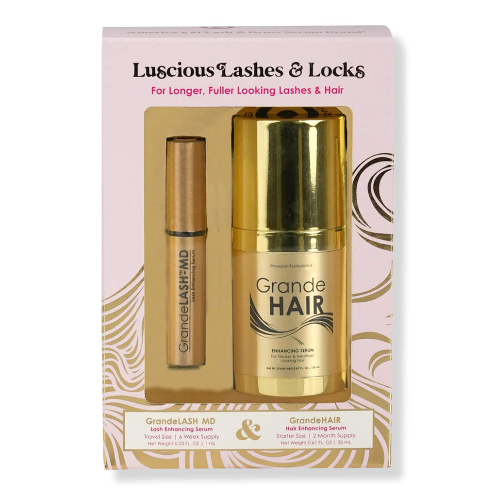 Luscious Lashes & Locks Set - Grande Cosmetics