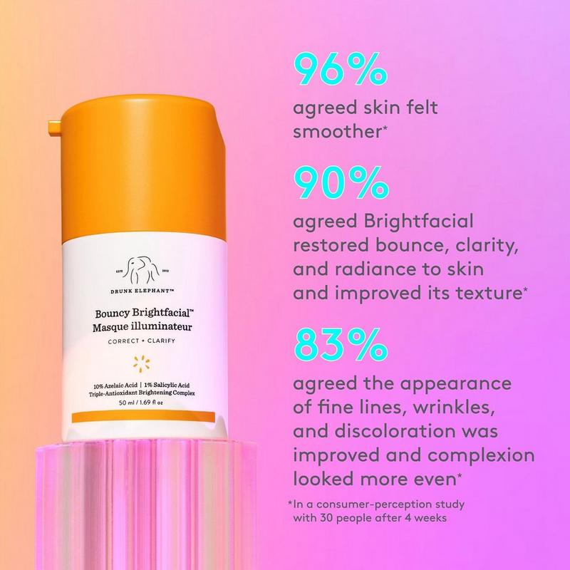 Drunk Elephant - Bouncy Brightfacial Brightening Mask | Ulta Beauty