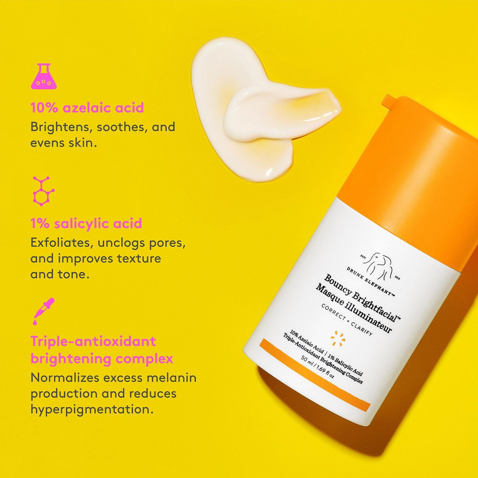 Bouncy Brightfacial Brightening Mask
