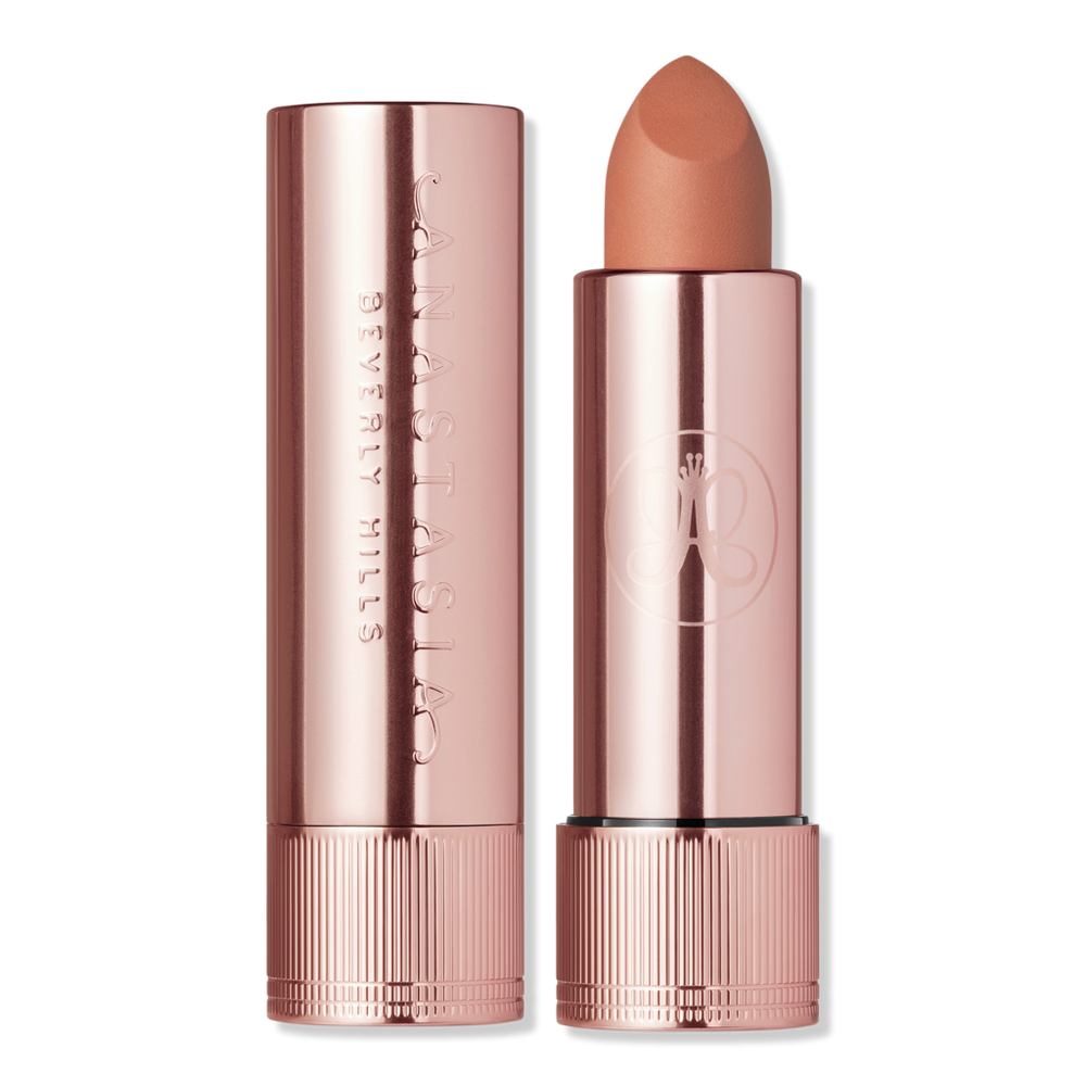 Anastasia Beverly Hills Long-wearing Matte & Satin Velvet Lipstick - Warm Taupe In Brown