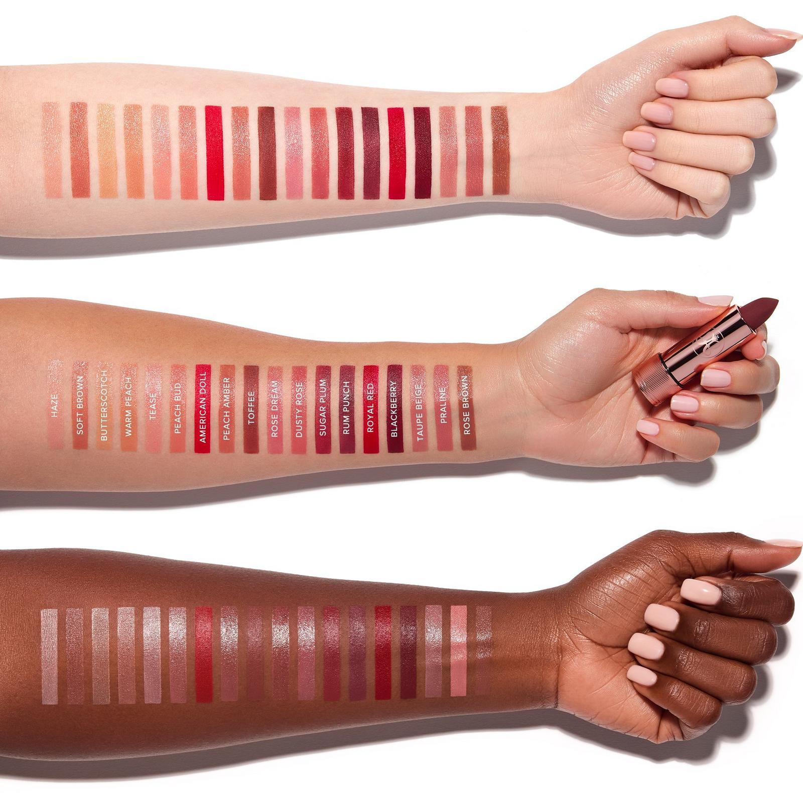 Long-Wearing Matte & Satin Velvet Lipstick - Warm Taupe