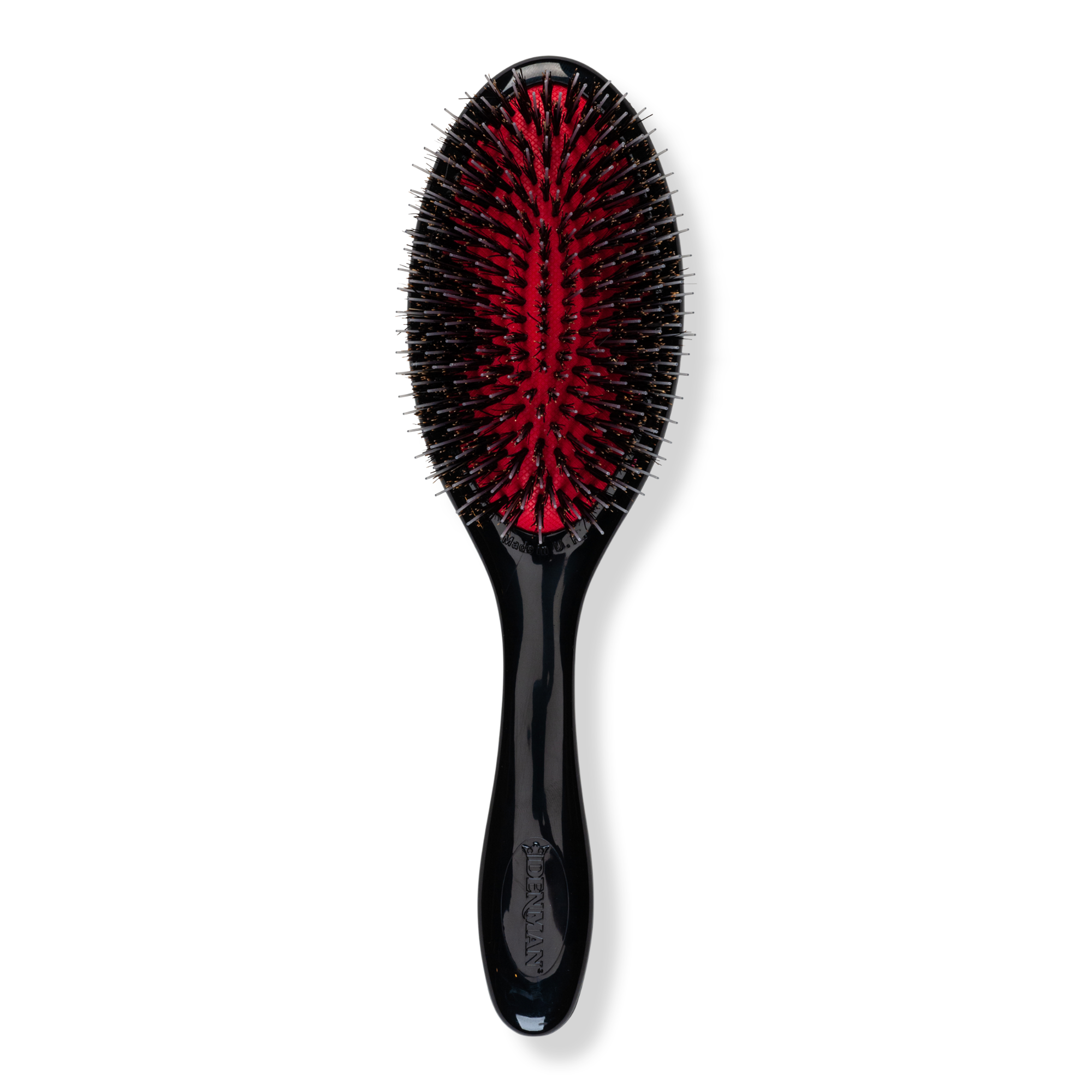 Denman D81M Black Style & Shine Medium Hairbrush #1