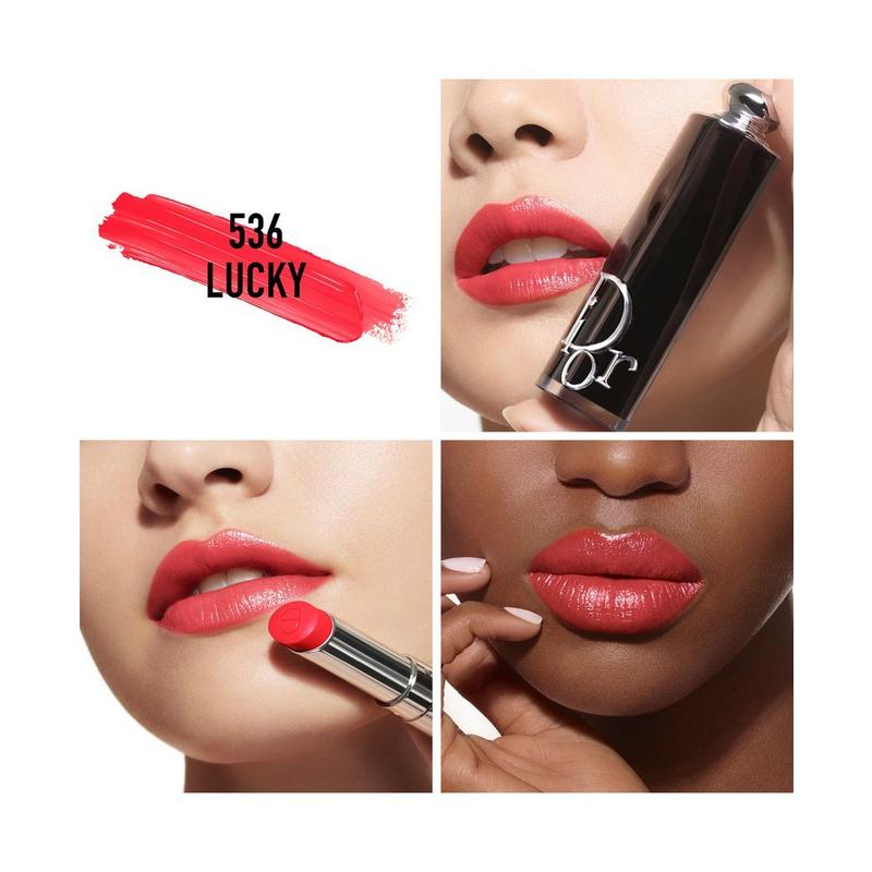 Dior - 536 Lucky Addict Shine Lipstick | Ulta Beauty