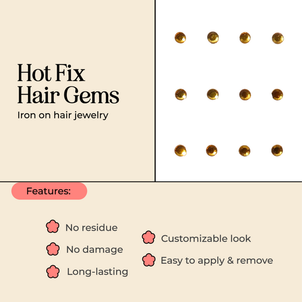 INH Hotfix Hair Gems #3