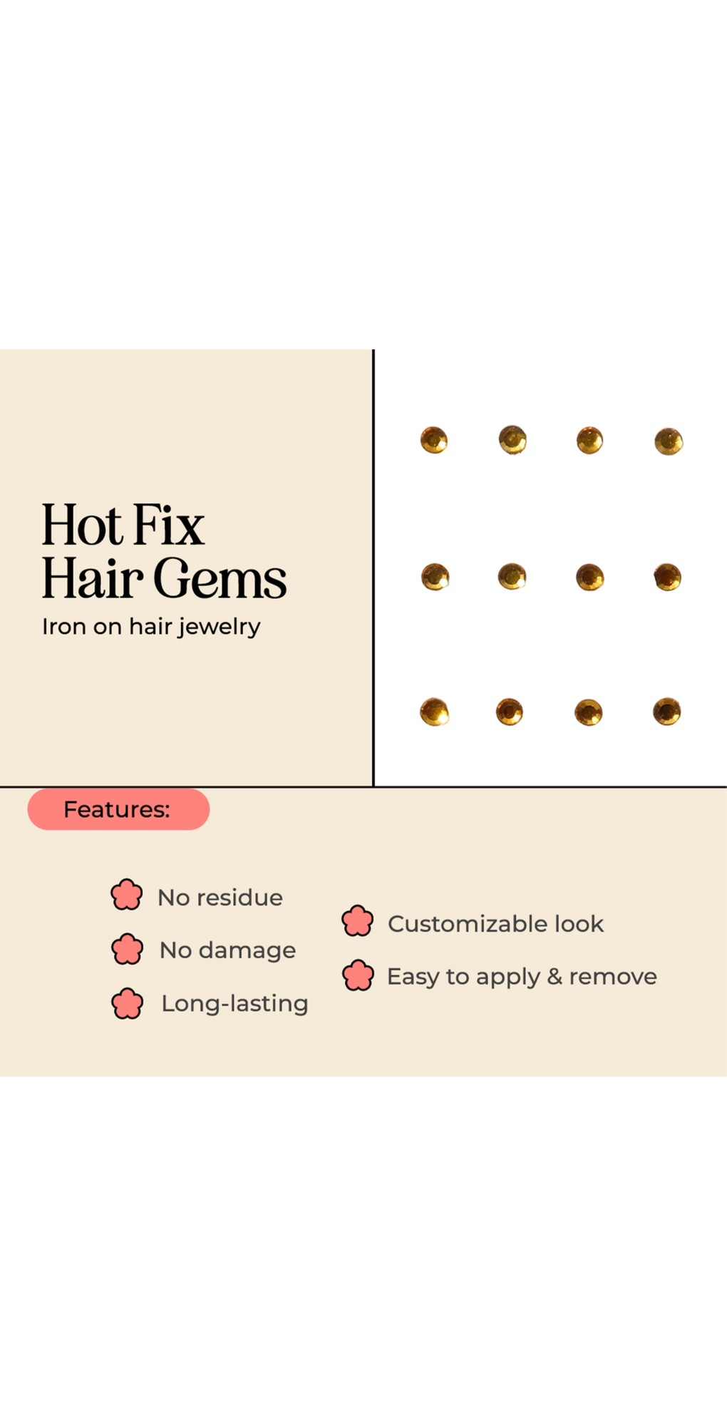 Hotfix Hair Gems - INSERT NAME HERE