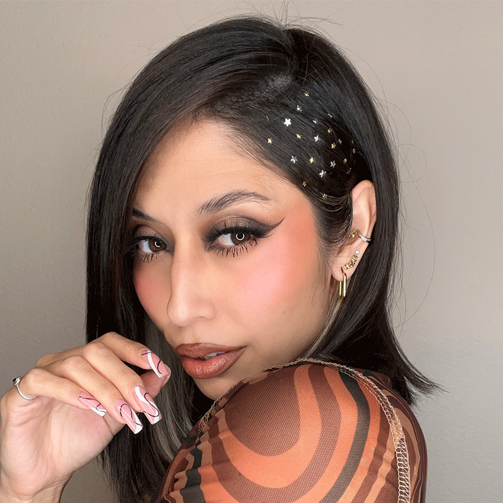 Hotfix Hair Gems
