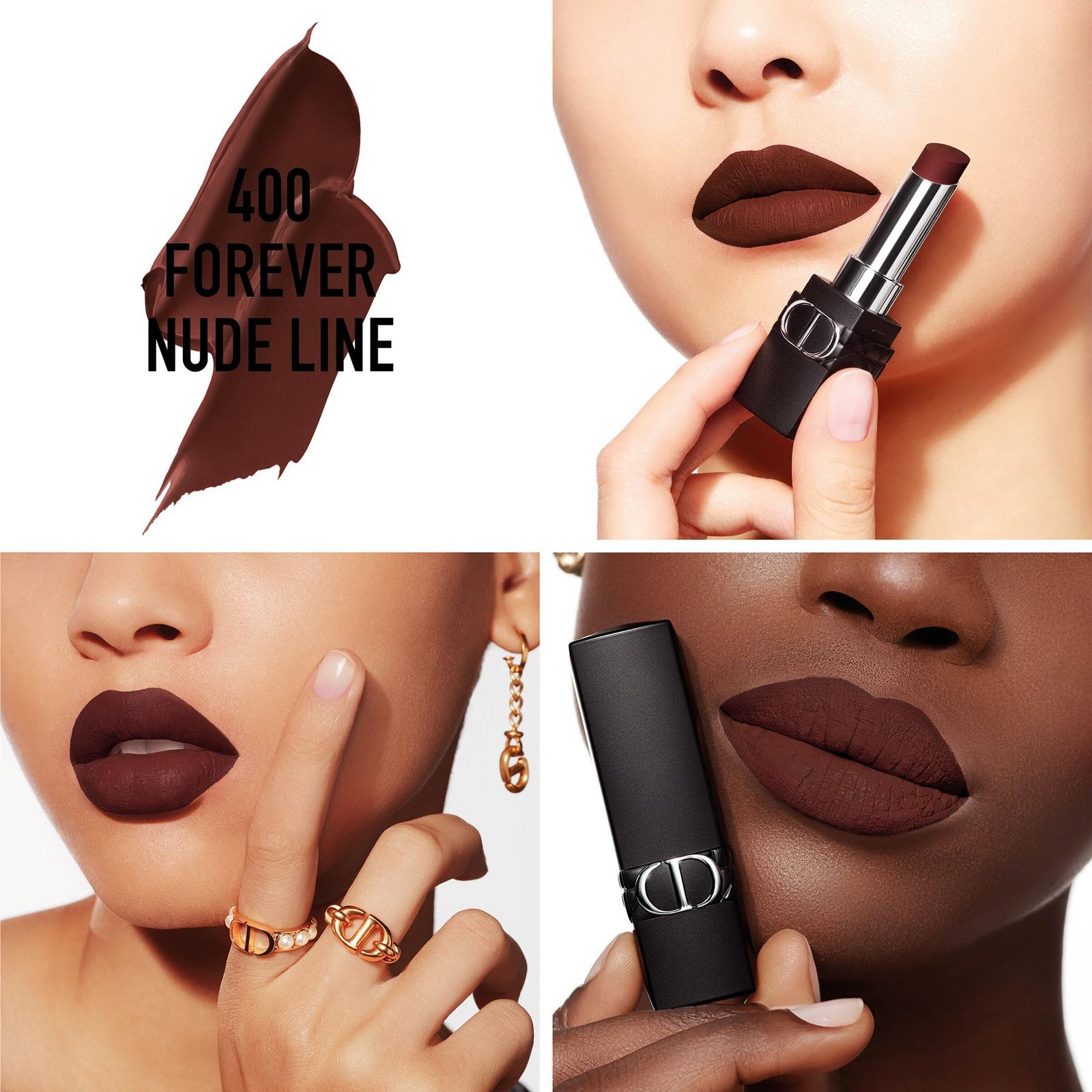Rouge Dior Forever Transfer-Proof Lipstick - 400 Forever Nude Line