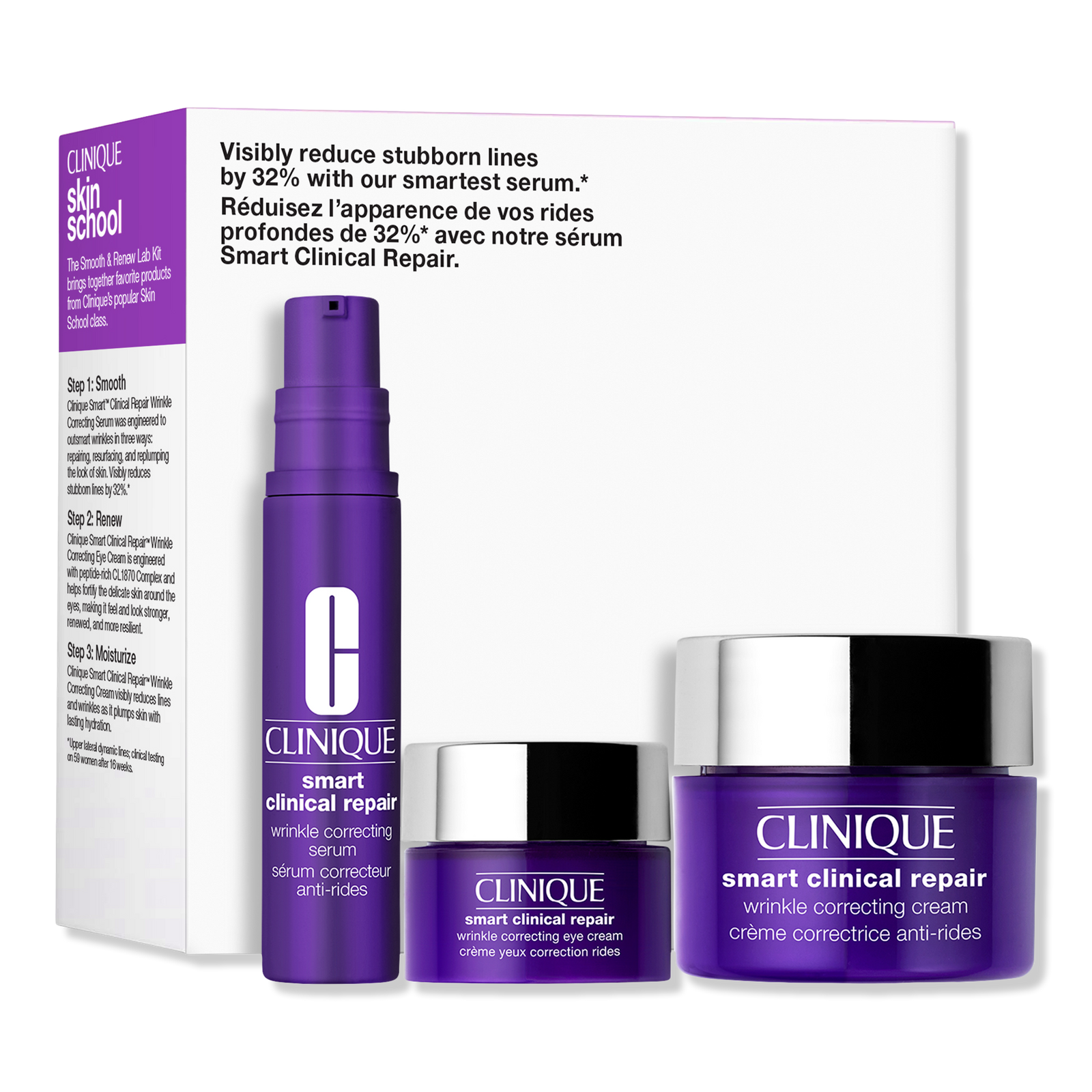 Clinique Smooth and Renew Lab Set