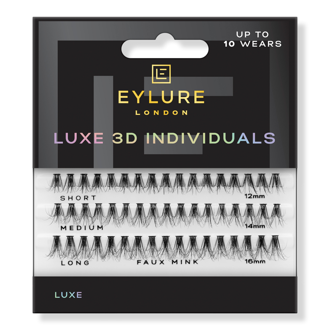 Eylure Luxe 3D Individual Faux Mink Lash Flares #1