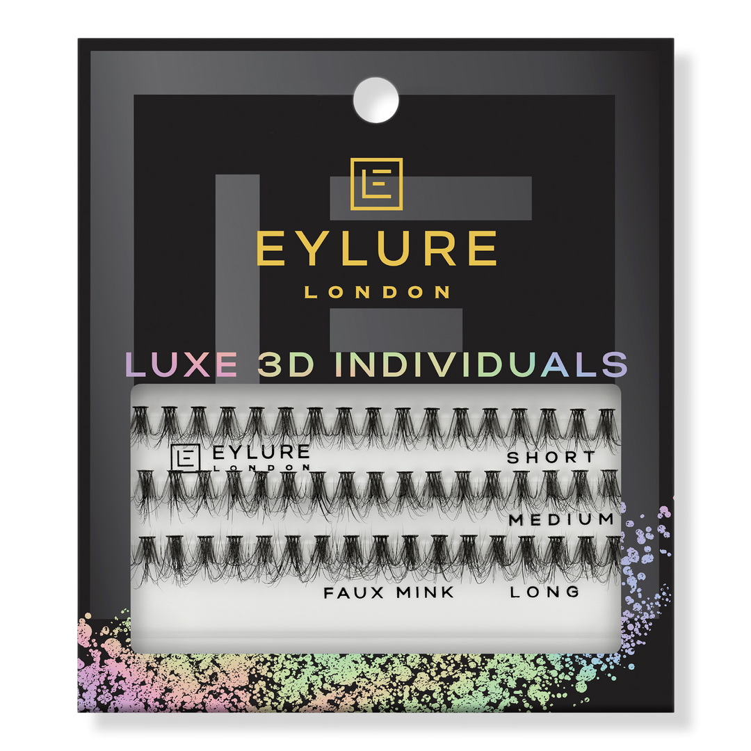 Eylure Luxe 3D Individual Faux Mink Lash Flares #1