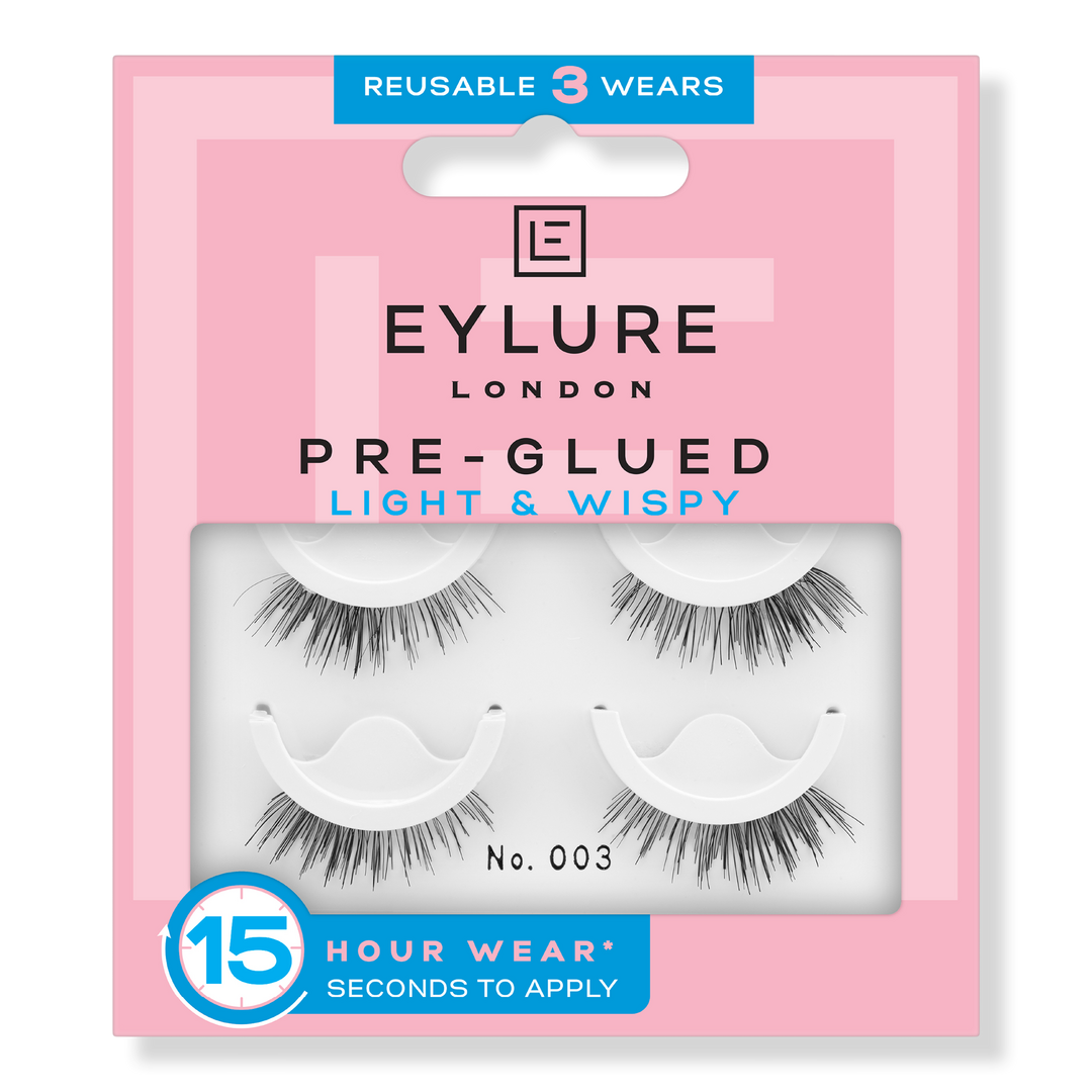 Eylure Pre-Glued Light & Wispy No. 003 Eyelashes Twin Pack #1