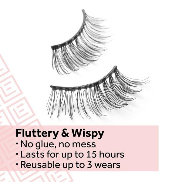 Eylure Pre-Glued Light & Wispy No. 003 Eyelashes Twin Pack #3