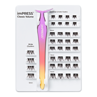 Kiss imPRESS Pre-Glued Lash Clusters Kit #2
