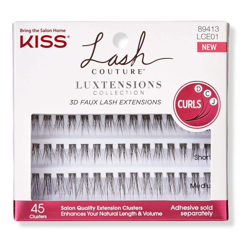 Lash Couture Luxtensions 3D False Eyelash Extension Clusters Kit